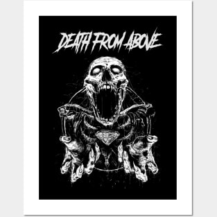 DEATH FROM ABOVE MERCH VTG Posters and Art